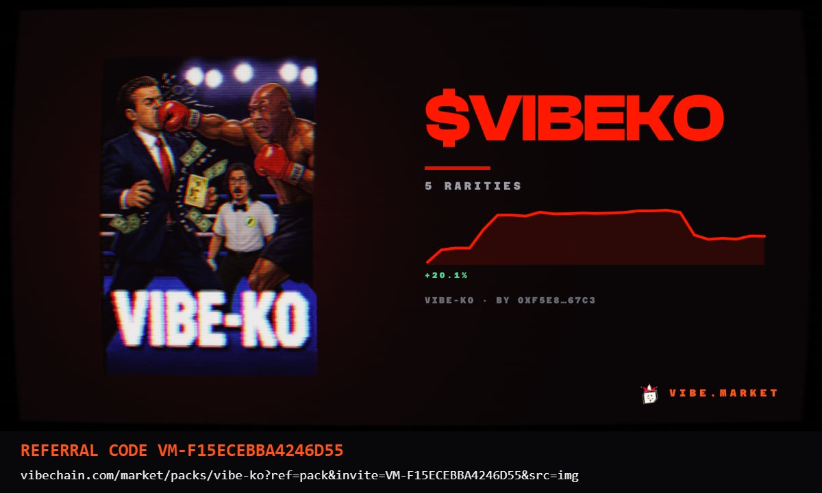 $VIBEKO — VIBE KO!! pack on vibe.market